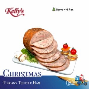 [Pre Order Christmas Deli] Kelly's Tuscany Truffle Ham 1.5kg (Serve 4-6 pax) Chilled