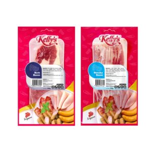 Kelly's Streaky Bacon / Back Bacon 200g Chilled
