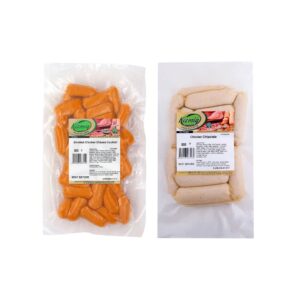 Kizmiq Chicken Chipolata / Smoked Chicken Cheese Cocktail 500g Frozen (Halal)
