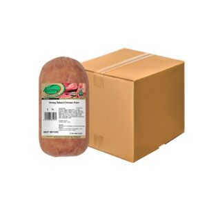Kizmiq Honey Baked Chicken Ham 1kg Frozen (Halal) - x10 nos/ctn [B2B]
