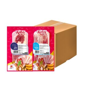 Kelly's Streaky Bacon / Back Bacon 200g Chilled x10 pkt/ctn [B2B]