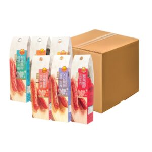 Golden Bridge Waxed Sausage / Lap Cheong 200g - 230g - x10 pkts/ctn [B2B]