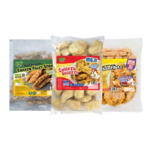 Kizmiq Fried Chicken Nuggets/Fillet Strips/Battered Fillets [Frozen] Halal